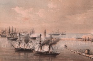 Angriff der Flotte auf die Laterne, Belagerung von Ancona
