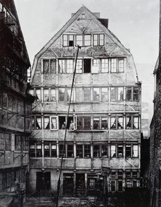 Geburtsort des deutschen Komponisten Johannes Brahms in Hamburg, Deutschland