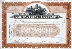 Aktie der Central Foundry, Brasilien