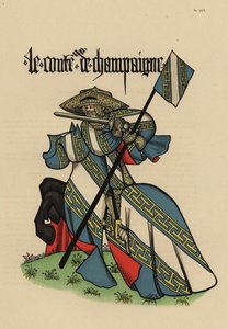 Graf von Champagne, mit Banner von John Pardon