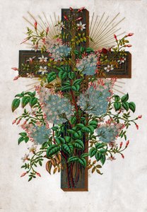 Kreuz Jesu Christi, ca. 1910 (Lithographie) von . .