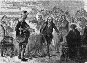 Französische Revolution: Mirabeau vor Dreux-Brèze, 23. Juni
