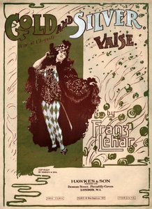Gold und Silber, Walzer von Franz Lehar (Illustration) von . .