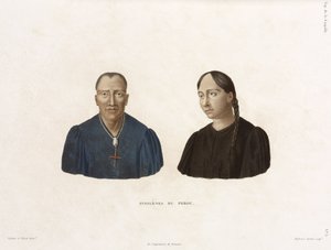 Ureinwohner von Peru von Frederick (attr. to) Barnard