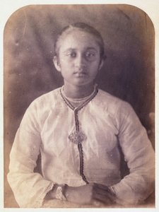 Porträt einer jungen Frau, Ceylon, ca. 1875
