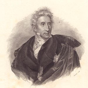 Porträt des Kunsthistorikers Leopoldo Cicognara (1767-1834), Kupferstich von Fusinati nach einem Porträt von Lipparini von William Walcutt