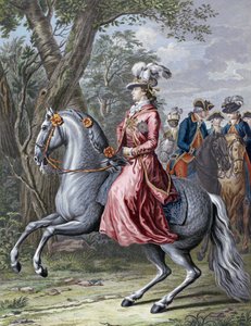 Prinzessin Wilhelmina von Preußen, Prinzessin von Oranien. Porträt.