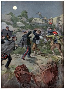 Schmuggler in Frankreich von . .