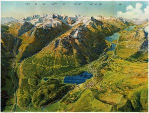 St. Moritz, ca. 1930 von . .