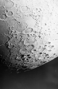 Oberfläche des Mondes, gesehen von Luna 16