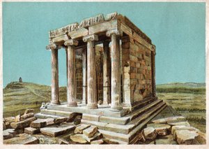 Tempel der Athena Nike (Gravur)