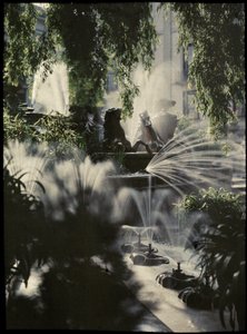 Neptunbrunnen, Cheltenham, um 1910 von Frederick (attr. to) Barnard