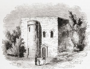 Das Heiligtum, Westminster Abbey, London, England, im 19. Jahrhundert. von . .