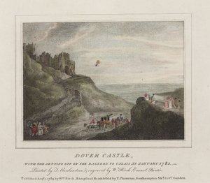Die erste Kanalüberquerung mit einem Ballon, 7. Januar 1785