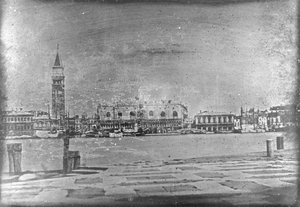 Venedig, Gesamtansicht von der Insel San Giorgio Maggiore von Frederick (attr. to) Barnard
