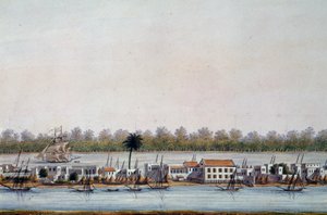 Ansicht von St. Louis, Senegal