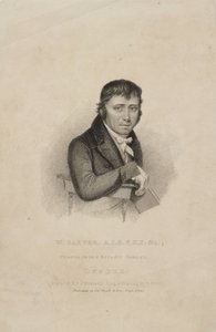 William Baxter, ALS FHS, britischer Botaniker, ca. 1820er