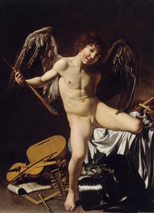 Amor als Sieger von Caravaggio