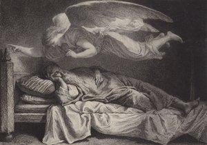 Der Traum des Joseph von after Albert Robida