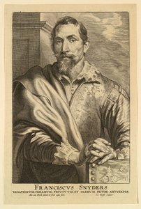 Porträt von Frans Snyders, aus den Icones Principum Virorum von after Anthony van Dyck