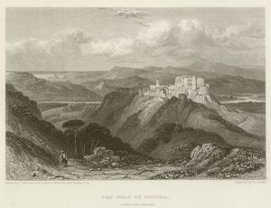 Der Golf von Spezia, Schloss in der Nähe von Sarzana von after C. Stanfield