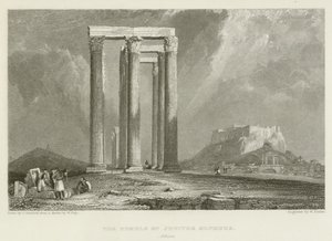 Der Tempel des Jupiter Olympus, Athen