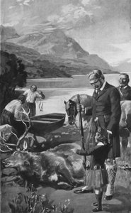 Der Prinz von Wales als junger Highlander