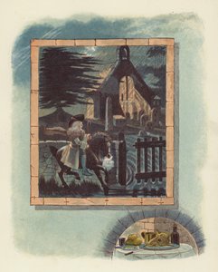 Illustration für Tam OShanter von Robert Burns von after George Cruikshank