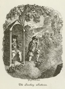 Illustration für Tristram Shandy von after George Cruikshank