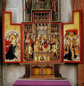 Die Orgel, fertiggestellt 1868 von after German School