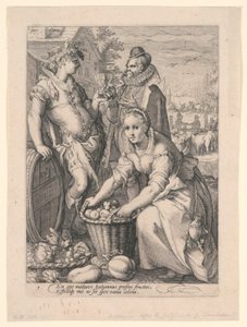 Vier Jahreszeiten (Herbst) von after Hendrik Goltzius