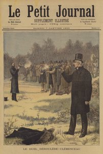 Duell zwischen Paul Deroulede und Georges Clemenceau
