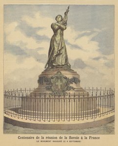 Denkmal zur Hundertjahrfeier des Beitritts von Savoyen zu Frankreich