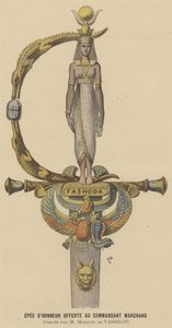 Ehrenschwert an Major Jean-Baptiste Marchand verliehen