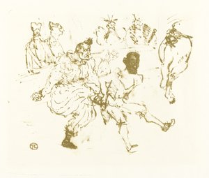 Footit und Chocolat von after Henri de Toulouse Lautrec