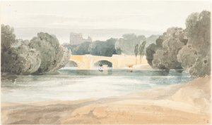 Brücke in Knaresborough von after John Sell Cotman James Bulwer