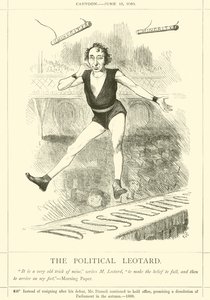 Das politische Trikot von after John Tenniel