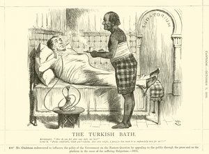 Das türkische Bad von after John Tenniel