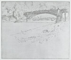 Die Eads-Brücke, St. Louis von after Joseph Pennell
