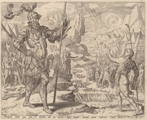 David trifft Goliath