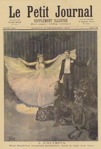 Miss Sandowa, Tänzerin im Olympia, Paris