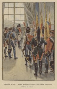 Napoleon sagte: Sehen Sie, Graf, meine Armeen sind überall siegreich.