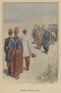 Der Empfang von Horace Vernet