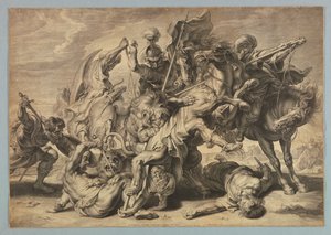 Große Löwenjagd von after Peter Paul Rubens