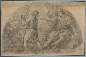 Masinissa und Sophonisba von after Pietro da Cortona