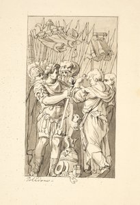 Szene aus der römischen Geschichte von after Polidoro da Caravaggio