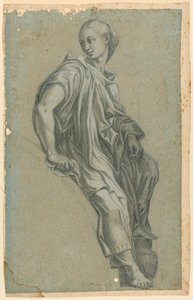 Die phrygische Sibylle aus Raphaels Fresko in St. Maria della Pace
