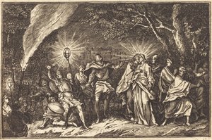 Der Verrat des Judas von after Sébastien Le Clerc I