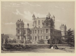 Wollaton Hall, Nottinghamshire von after Thomas Allom