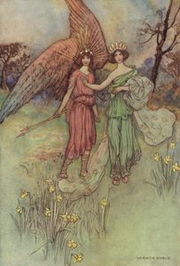 Geoffrey Chaucer, Die Legende der guten Frauen von after Warwick Goble